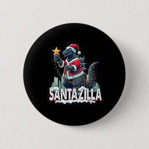 Kaiju jul Santazilla japanska monster dinosaurie Knapp