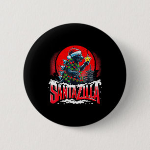 Kaiju jul Santazilla japanska monster dinosaurie Knapp