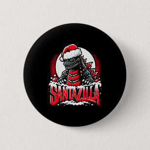 Kaiju jul Santazilla japanska monster dinosaurie Knapp