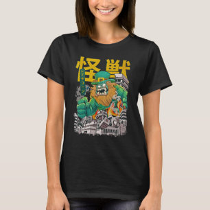 Kaiju Leprechaun Japansk monster St patricks day T Shirt