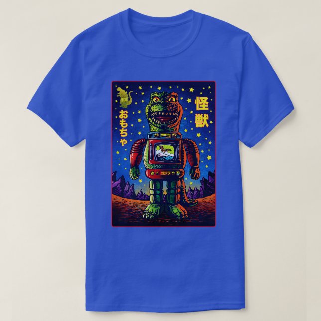 Kaiju Tin Leksak T Shirt (Design framsida)
