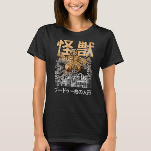 Kaiju Voodoo-docka Japansk odjur T Shirt