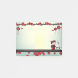 Kaiko Kokeshi "Child" Post-it Block