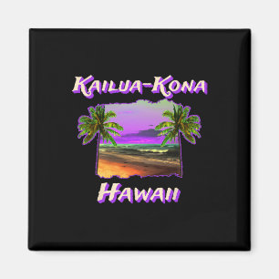 Kailua-kona Hawaii 1-stränder Magnet