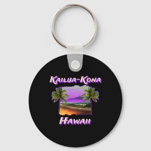 Kailua-kona Hawaii 1-stränder Nyckelring