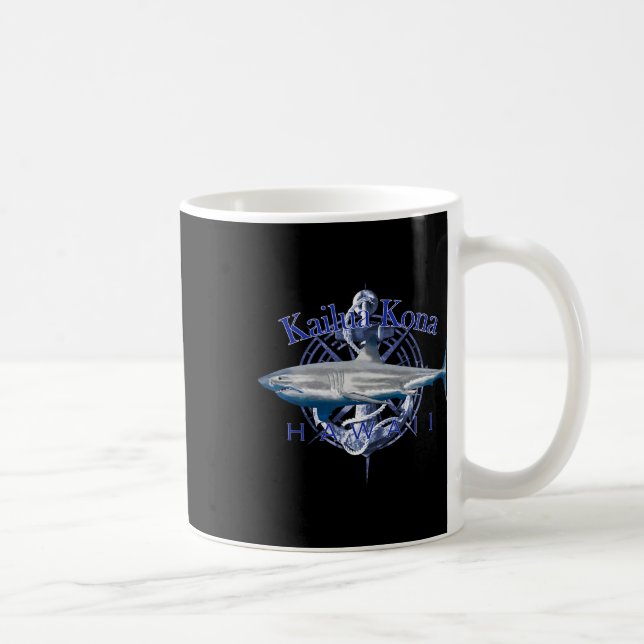 Kailua Kona Hawaii nautisk segling båtliv  Kaffemugg (Höger)