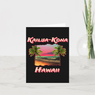 Kailua-kona Hawaiis stränder Kort