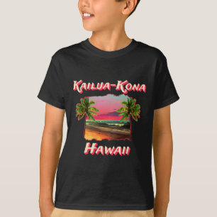Kailua-kona Hawaiis stränder T Shirt