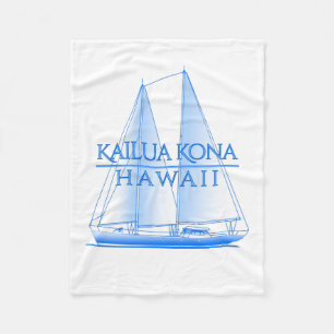 Kailua Kona Kustsjöman Fleecefilt