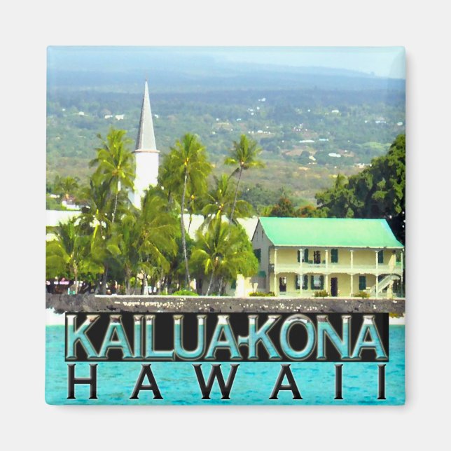 Kailua-Kona Magnet (Framsidan)