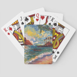 Kailua/Lanikai-måladeKlassiska spelkort