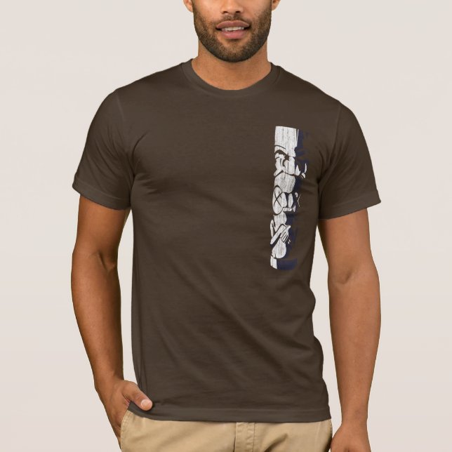 Kailua midnatt Tiki utslagsplats Tee (Framsida)