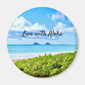 Kailua, Oahu Square Magnet