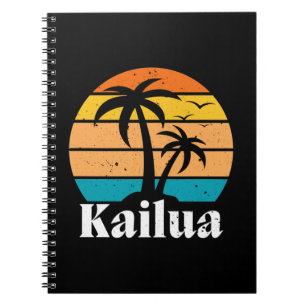 Kailua Retro-Vintage Anteckningsbok