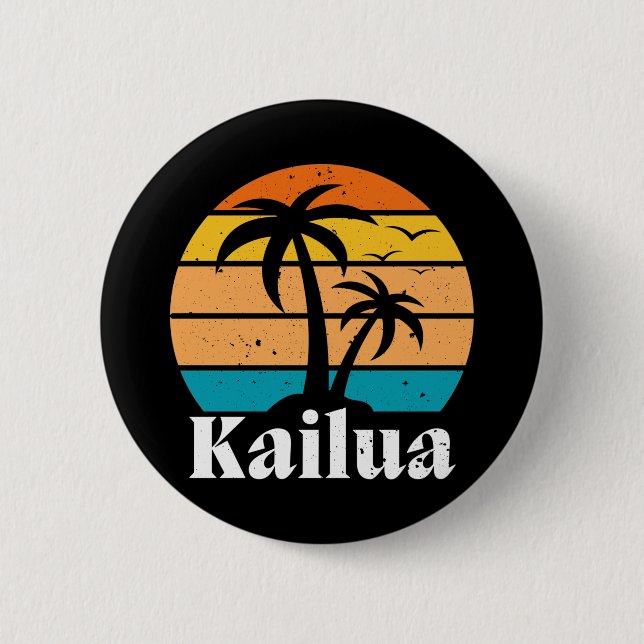 Kailua Retro-Vintage Knapp (Framsida)