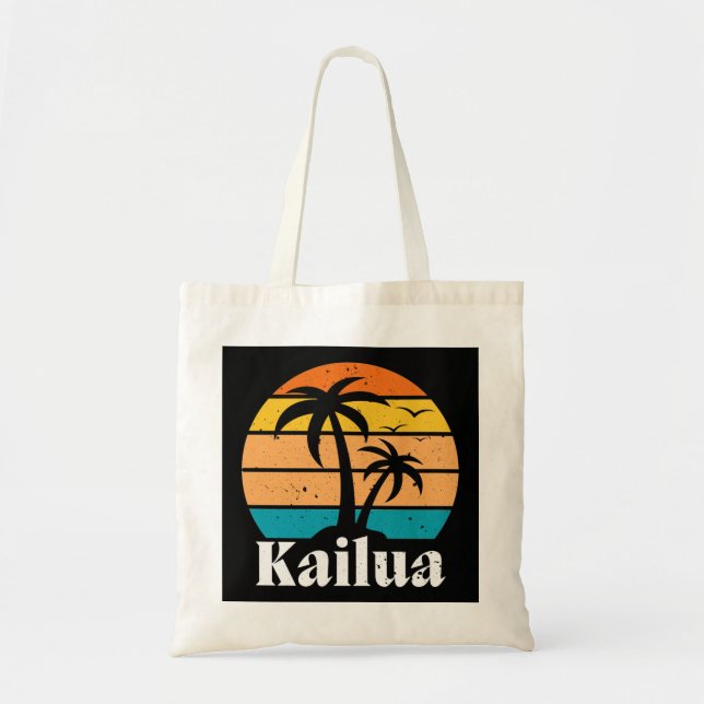 Kailua Retro-Vintage Tygkasse (Framsidan)