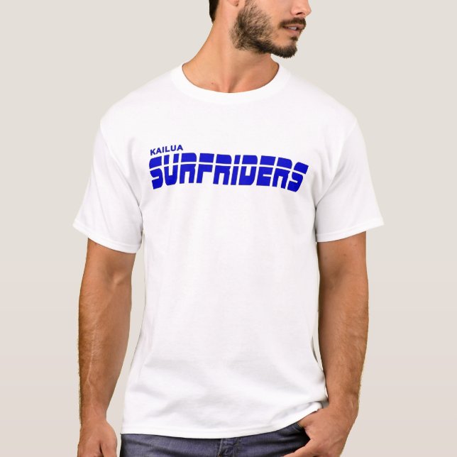 Kailua Surfriders T-tröja Tee (Framsida)