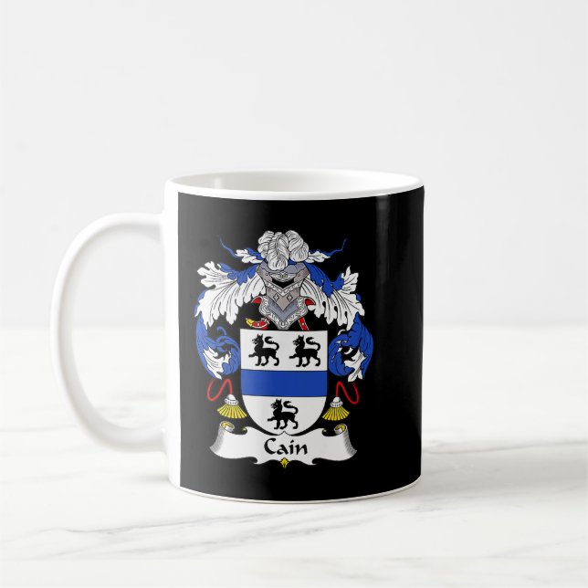 Kain Jackar Arm Family Crest Kaffemugg (Vänster)