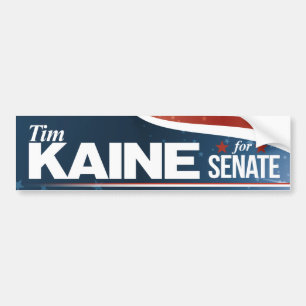 KAINE - Tim Kaine för senat Bildekal