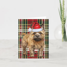 Kairn Terrier Jul Hund Play jul Helgkort