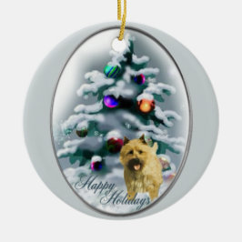 Kairn Terrier-julklappar Ornament