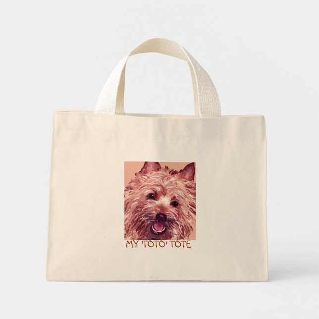 Kairn Terrier, MITT TOTO-TOT Mini Tygkasse (Framsidan)
