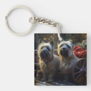 Kairn Terrier Snowy Sleigh-juldekretet