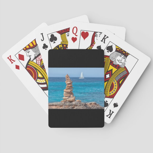 Kairn vid Medelhavet Casinokort (Baksidan)