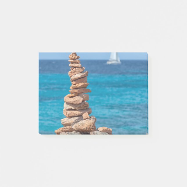 Kairn vid Medelhavet Post-it Block (Framsida)