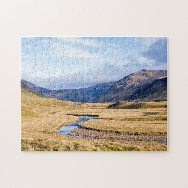 Kairngorms Scotland Jigszawa Puzzle Pussel (Horisontell)