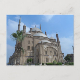 Kairo, Egypten- Mohamed Ali moské vid Citadel Vykort