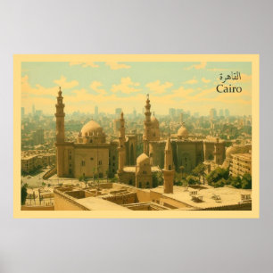 Kairo - Egypten Poster