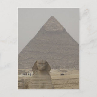 Kairo Egypten Pyramid/Sphynx vykort