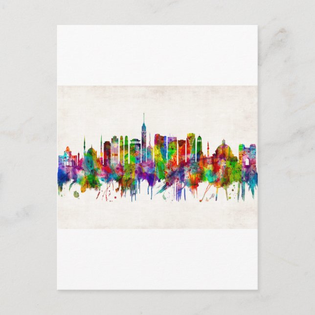 Kairo Egypten Skyline Helg Vykort (Framsida)