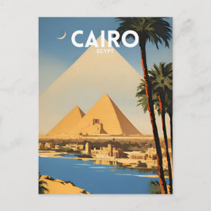 Kairo Egypten Vykort