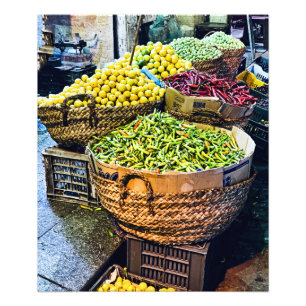 Kairo Khan el Khalili Bazaar Food Fototryck