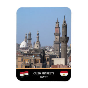 Kairo Minarets & Ancient City/Egypten Magnet