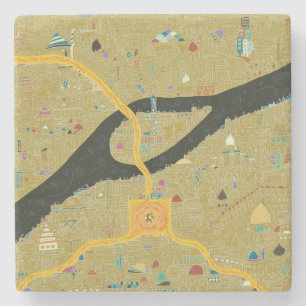 Kairo Revolution - Marble Stone Underlägg