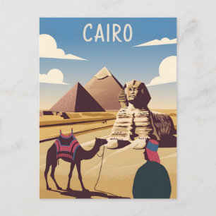 Kairo vintage vykort