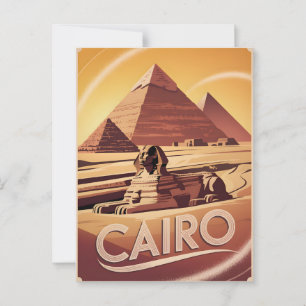 Kairo vintage vykort