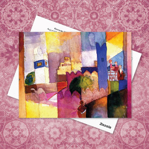 Kairouan III Tunisien August Macke Vykort