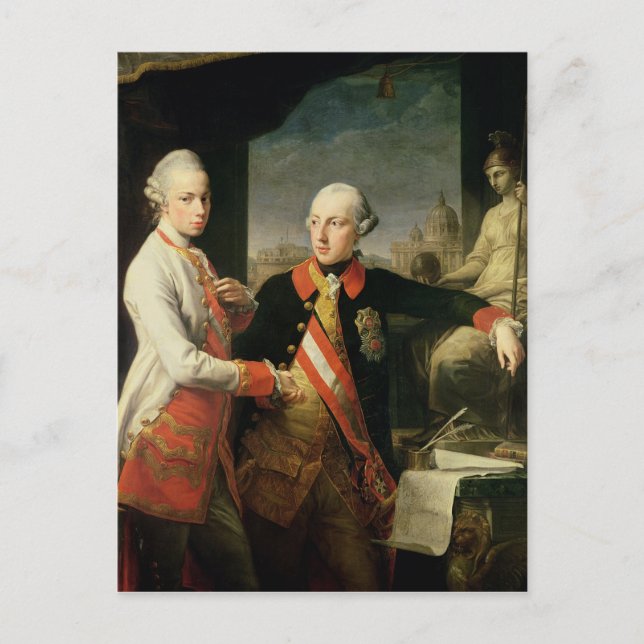 Kaiser Joseph II Vykort (Framsida)