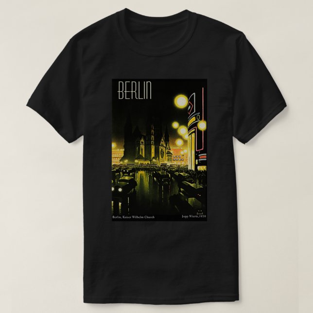 Kaiser Wilhelm Church T Shirt (Design framsida)