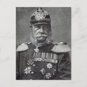 Kaiser Wilhelm från "Leisure Hour" 1888 Vykort