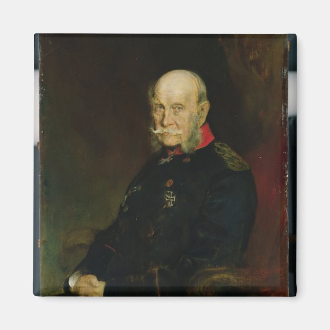 Kaiser Wilhelm I , 1888 Magnet (Framsidan)