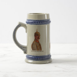 Kaiser Wilhelm II Beer Stein Sejdel