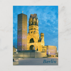 Kaiser Wilhelm Memorial Church, Berlin Vykort