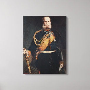 Kaiser Wilhelm mig Canvastryck