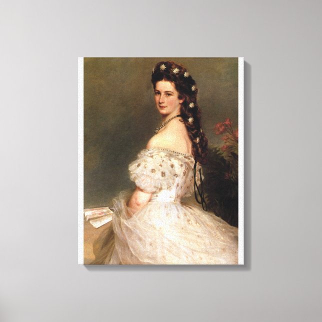 Kaiserin Elisabeth von Österreich – Sisi Canvastryck (Framsida)