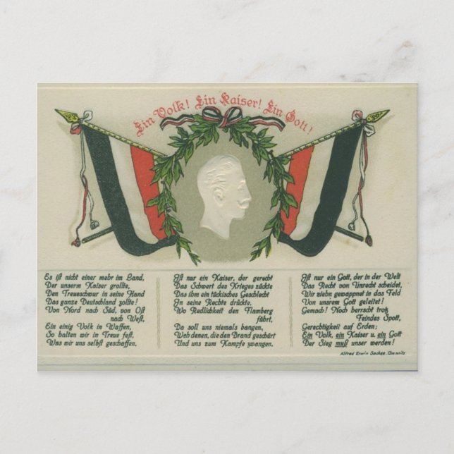 Kaiserpostkarte Vykort (Framsida)